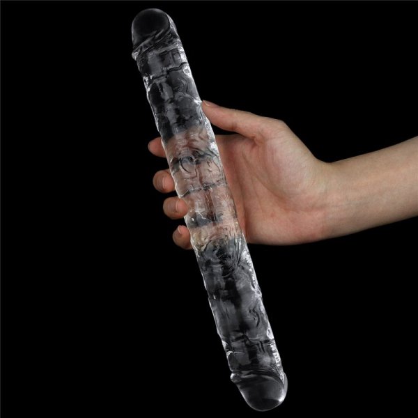 Flawless Clear Double dildo 12&#039;&#039;