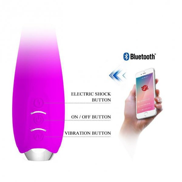 PRETTY LOVE -HECTOR, 12 vibration functions 5 electric shock functions Mobile APP remote control