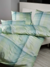 Janine poszewka mako-satin Milano salbeigrün 45112 40x80, 80x80