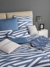 Joop pościel mako-satin Cross blau 4102 200x220