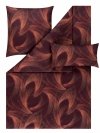 Estella mako-satin Lino vino 7993 155x200