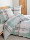 Janine mako-satin Moments grün rosa 98119 200x220