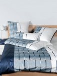 Janine pościel mako-satin Milano nacht perlblau 45026 155x200