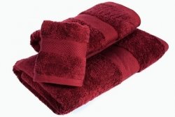  Ręcznik jednolity bordo 700g - 50x100
