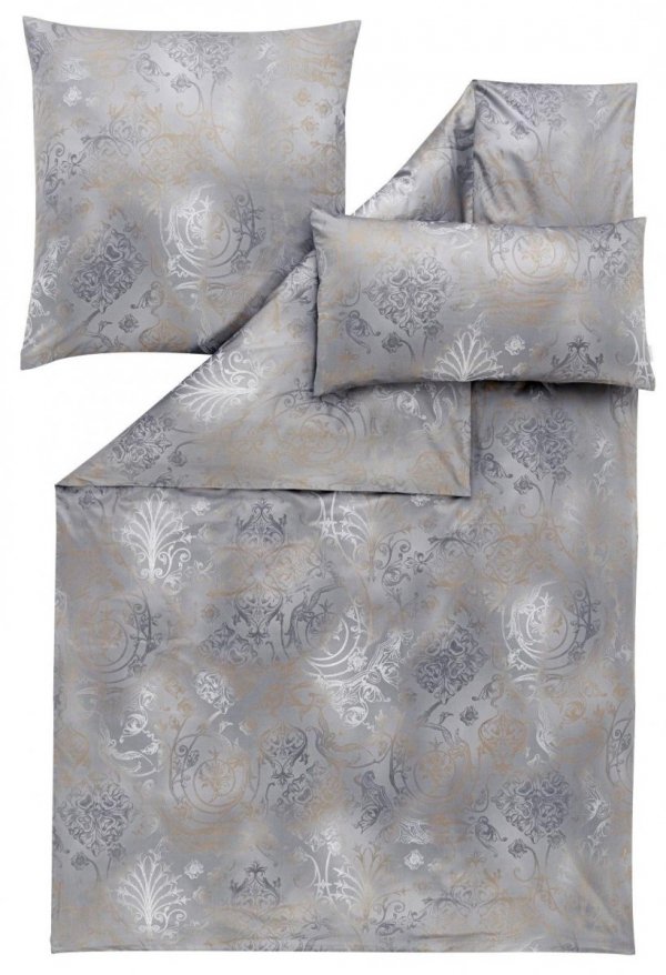 Estella schweizer satin Svizzera  grau 2054 200x220