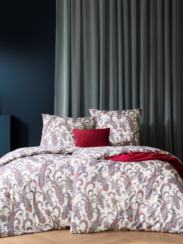 Estella pościel mako- jersey Saskia blau 6547 135x200