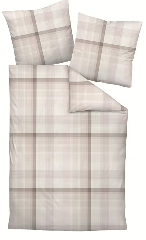 Janine poszewka jersey Carmen beige 55112 40x80, 80x80