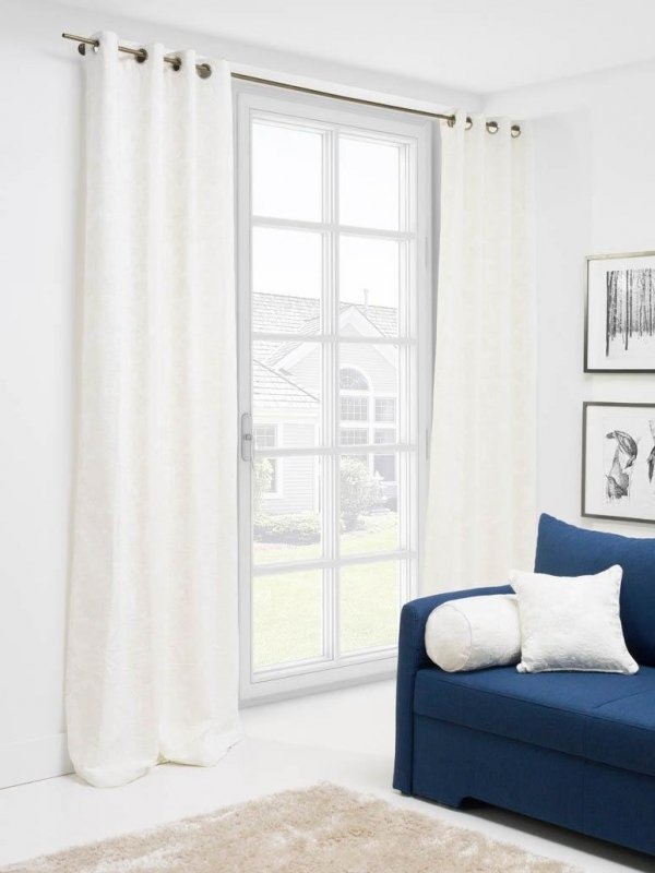 Zasłona żakardowa biel 135x270