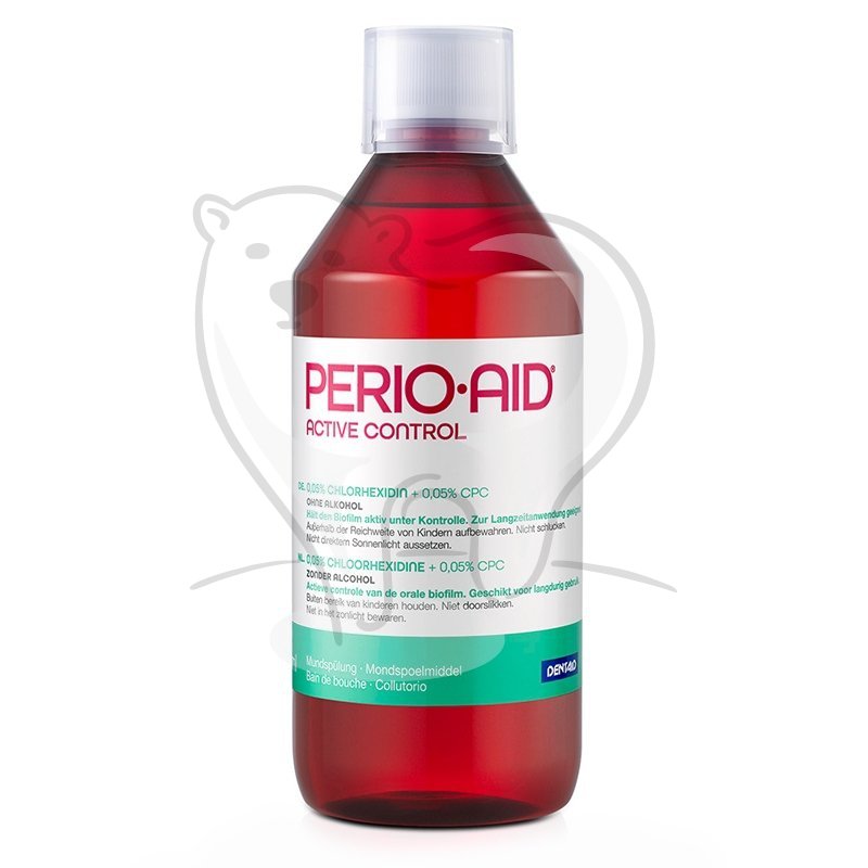 PERIO AID Active Control 0,05% -antyseptyczny płyn z chlorheksydyną
