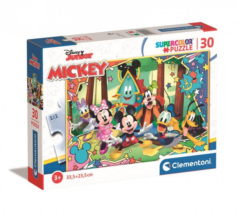 Puzzle Myszka Mickey i Przyjaciele Clementoni 30el 1