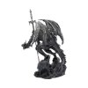 figurka Czarny Smok ze Stalowym Mieczem Black Dragon Sword Nemesis Now