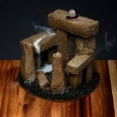 Stonehenge - podstawka na kadzidła z przepływem zwrotnym + gratis kadzidła