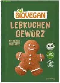 BEZGLUTENOWA PRZYPRAWA DO PIERNIKA EKOLOGICZNA BIOVEGAN 15 G 