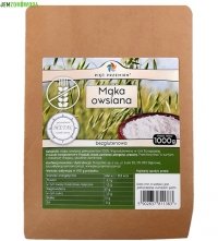 MĄKA OWSIANA BEZGLUTENOWA PIĘĆ PRZEMIAN 1 kg 