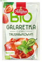 GALARETKA TRUSKAWKOWA BEZGLUTENOWA BIO AMYLON 40 g