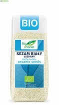 SEZAM BIAŁY ŁUSKANY EKOLOGICZNY BIO PLANET 200 g
