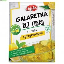 GALARETKA CYTRYNOWA BEZ CUKRU I GLUTENU CELIKO