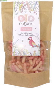 OTO CHRUPKI MALINOWE PEŁNOZIARNISTE OTOLANDIA 25 g
