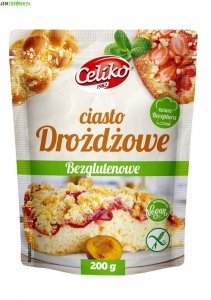 CIASTO DROŻDŻOWE BEZGLUTENOWE - MIESZANKA CELIKO 200 g 