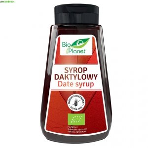 SYROP DAKTYLOWY BEZGLUTENOWY EKOLOGICZNY BIO PLANET 340 g