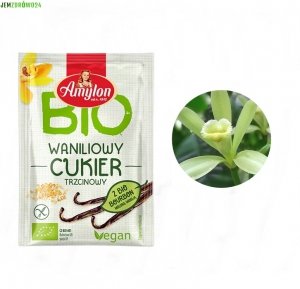 CUKIER WANILIOWY Z WANILIĄ BURBON BIO AMYLON 20 g
