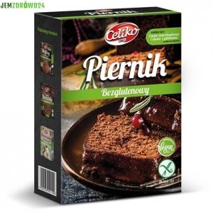 BEZGLUTENOWY PIERNIK - MIESZANKA DO WYPIEKU BEZGLUTENOWEGO PIERNIKA CELIKO 300 g 