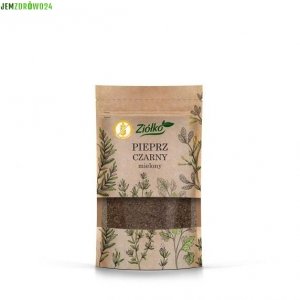 BEZGLUTENOWE PRZYPRAWY - PIEPRZ CZARNY MIELONY ZIÓŁKO 60 g