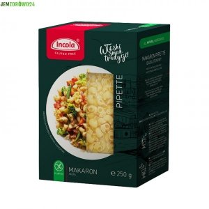MAKARON WŁOSKI BEZGLUTENOWY PIPETTE INCOLA 250 g