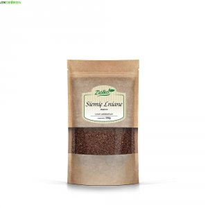NATURALNE SIEMIĘ LNIANE BRĄZOWE ZIÓŁKO 500 g