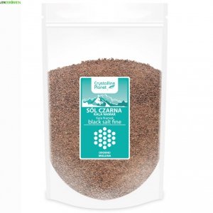 SÓL CZARNA KALA NAMAK DROBNO MIELONA CRYSTALLINE PLANET 1 kg