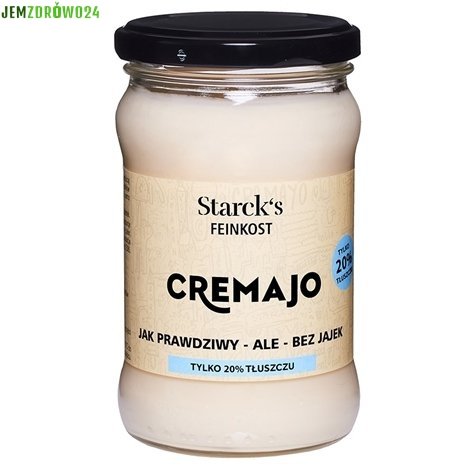 Majonez wegański Cremajo 20% tluszczu 270 g