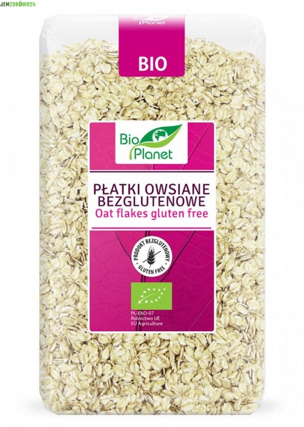 Płatki owsiane bezglutenowe Bio Planet 600 g