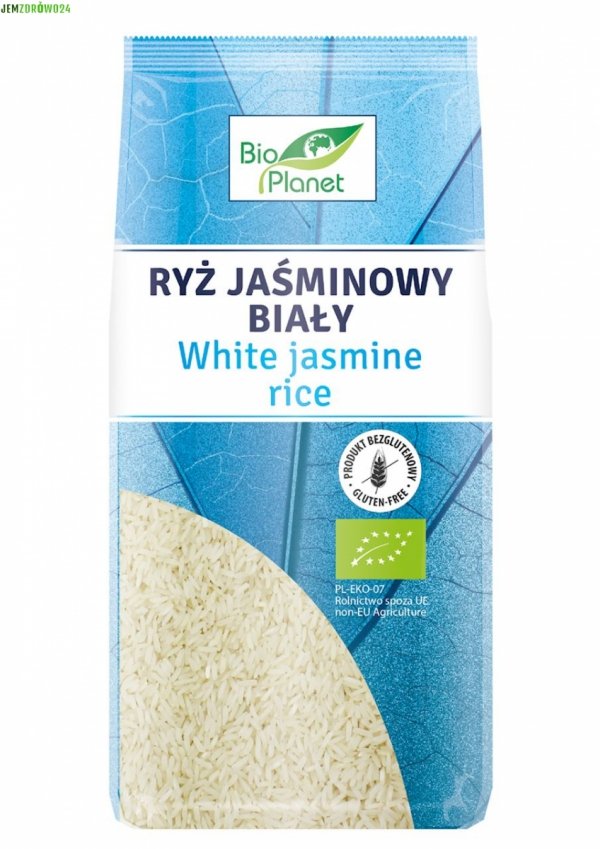 RYŻ BIAŁY JAŚMINOWY BEZGLUTENOWY BIO PLANET 500 g