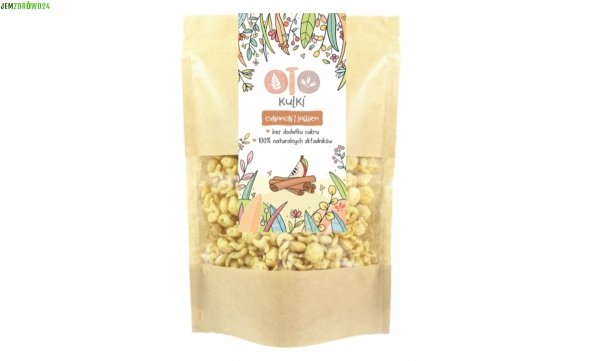 OTO KULKI PŁATKI CYNAMON Z JABŁKIEM BEZ CUKRU OTOLANDIA 110 g