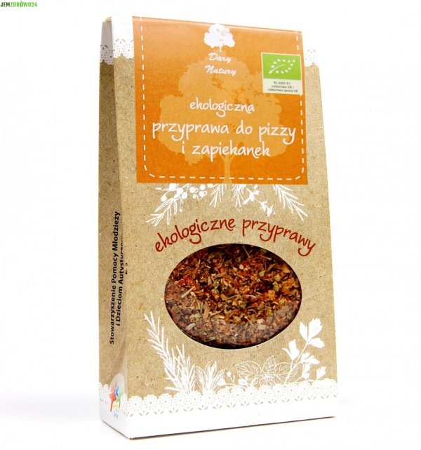 Przyprawa do pizzy i zapiekanek Dary Natury 30 g