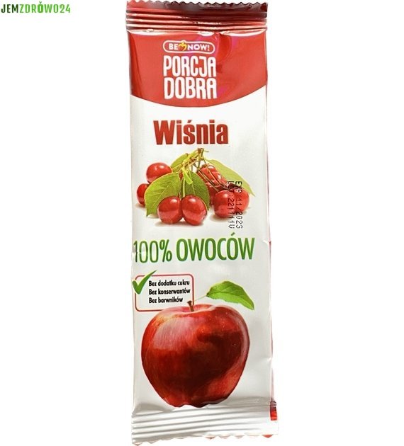 LISTEK JABŁKO - WIŚNIA JABŁKOWO - WIŚNIOWY PORCJA DOBRA 16 g