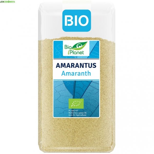 AMARANTUS EKOLOGICZNY BIO PLANET 500 g / 0,5 kg