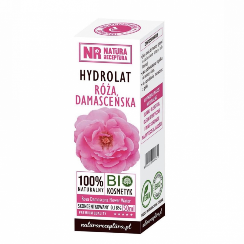 Hydrolat z Róży Damasceńskiej BIO 50ml