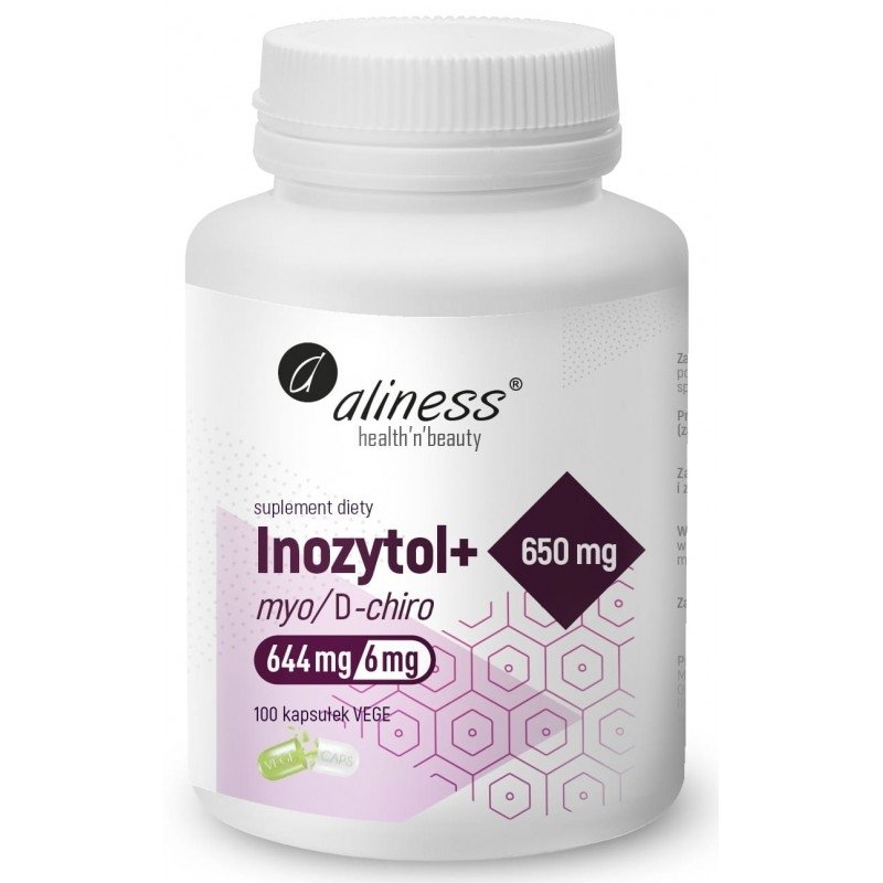 Inozytol + myo/D-chiro 100 kapsułek
