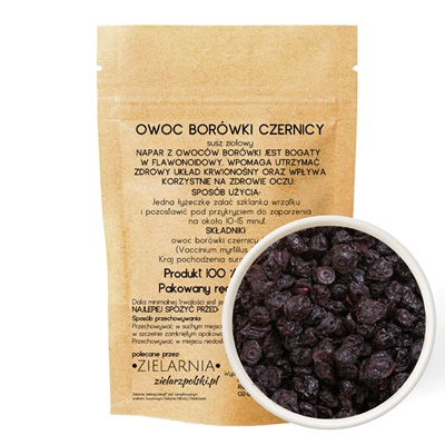 Borówka Czernica Owoc 50g 