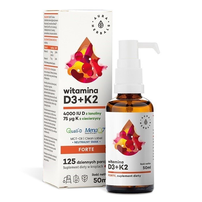 Witamina D3 4000 K2Mk7 50ml MCT