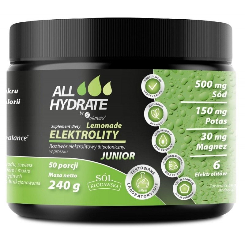 Elektrolity Junior Lemoniada 240g
