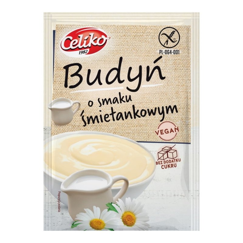 Budyń o Smaku Śmietankowym Bezglutenowy 40g