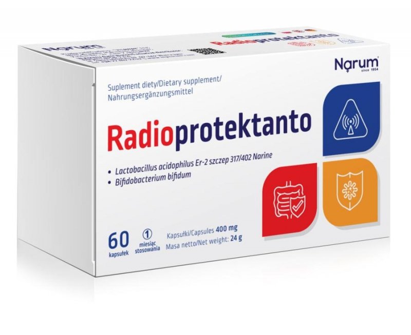 Radioprotektanto 60 kapsułek