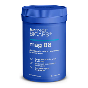 Magnez + B6 60 kapsułek