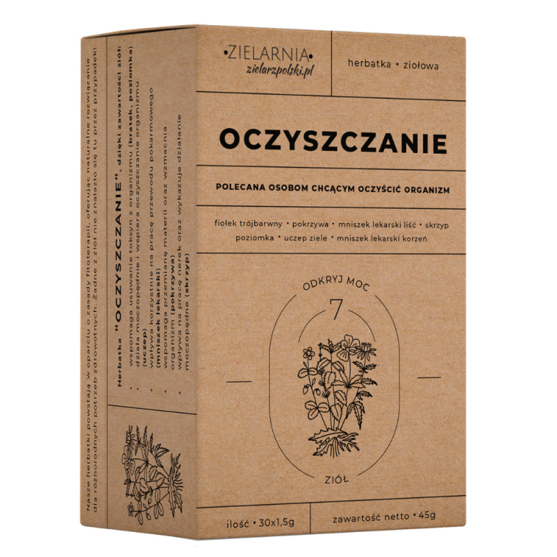 Oczyszczanie Herbatka Ziołowa 30 saszetek