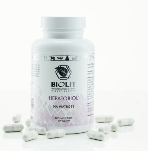 Hepatobiol Wątroba 190 kapsułek