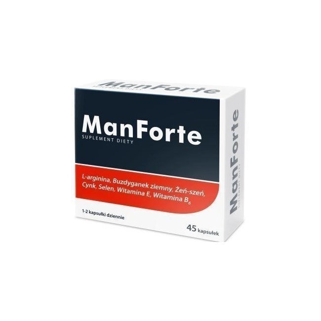 ManForte dla Aktywnych Mężczyzn 45 kapsułek 