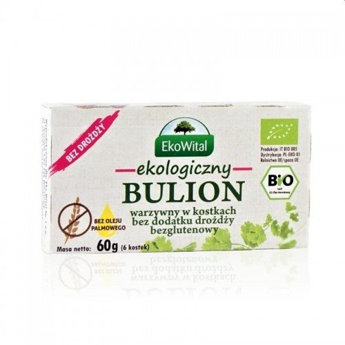 Bulion Warzywny Bezglutenowy BIO 60g