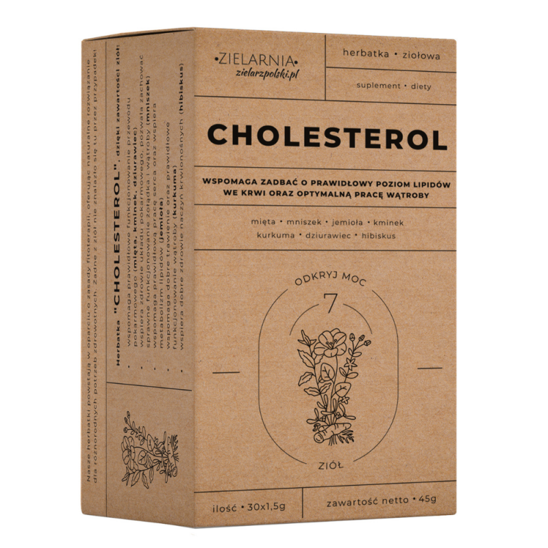 Cholesterol Herbatka Ziołowa 30 saszetek